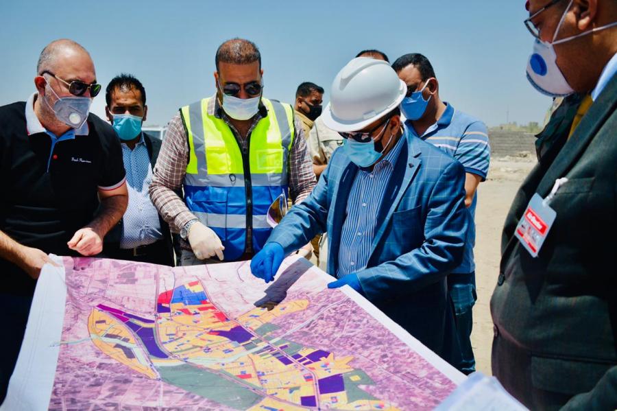 محافظ بغداد يعلن معالجة الطمر في قضاء ابو غريب وتنفيذ مشاريع خدمية
