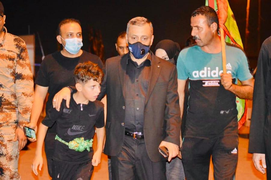 محافظ بغداد يواصل متابعته الميدانية للخطط الخدمية والامنية لطريق زوار الاربعينية
