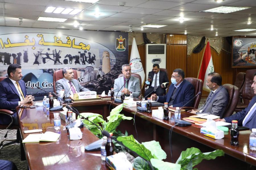 محافظ بغداد يكشف عن خطة للشروع بإنشاء الحزام الاخضر حول العاصمة