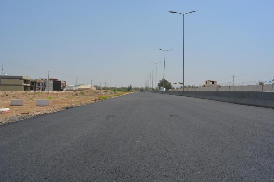 محافظة بغداد تستأنف العمل بمشروع تطوير مدخل قضاء الراشدية الرئيسي