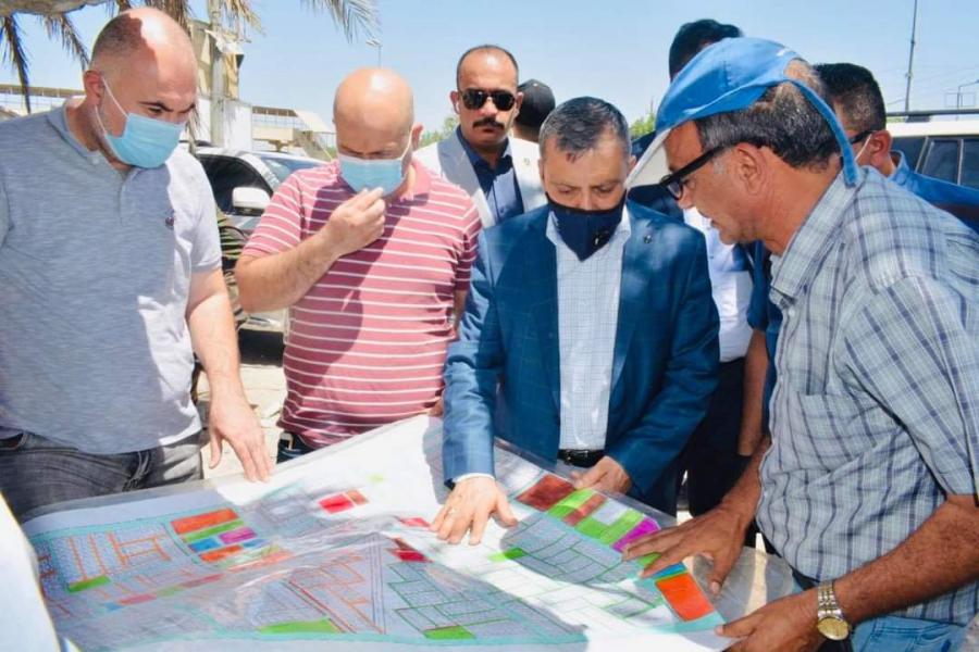 محافظ بغداد يوجه باستلام معاملات المواطنين المتقدمين ضمن مبادرة "داري" لتوزيع قطع الأراضي
