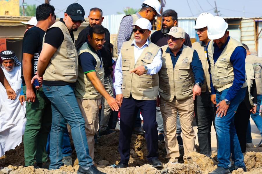 محافظ بغداد يعلن إطلاق حملة لتأهيل أكثر من (20) منطقة طابو زراعي في الشعب