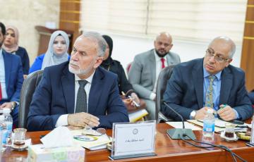 محافظ بغداد السيد عبد المطلب العلوي يشارك في الاجتماع الموسع الذي عقد بوزارة التخطيط