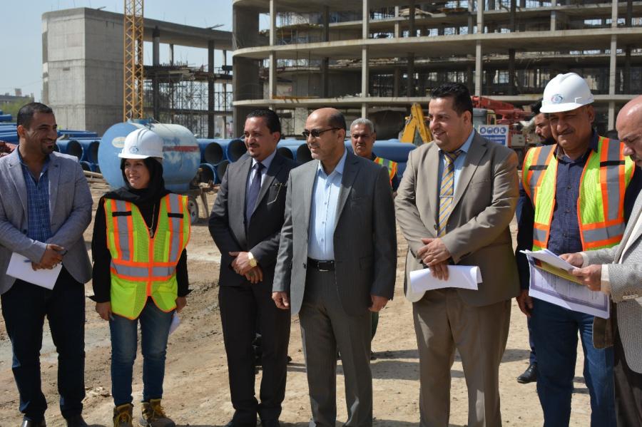 محافظ بغداد يتفقد مشروع مستشفى الشعب: ٤ مستشفيات قيد الانشاء ضمن تخصيصات المحافظة