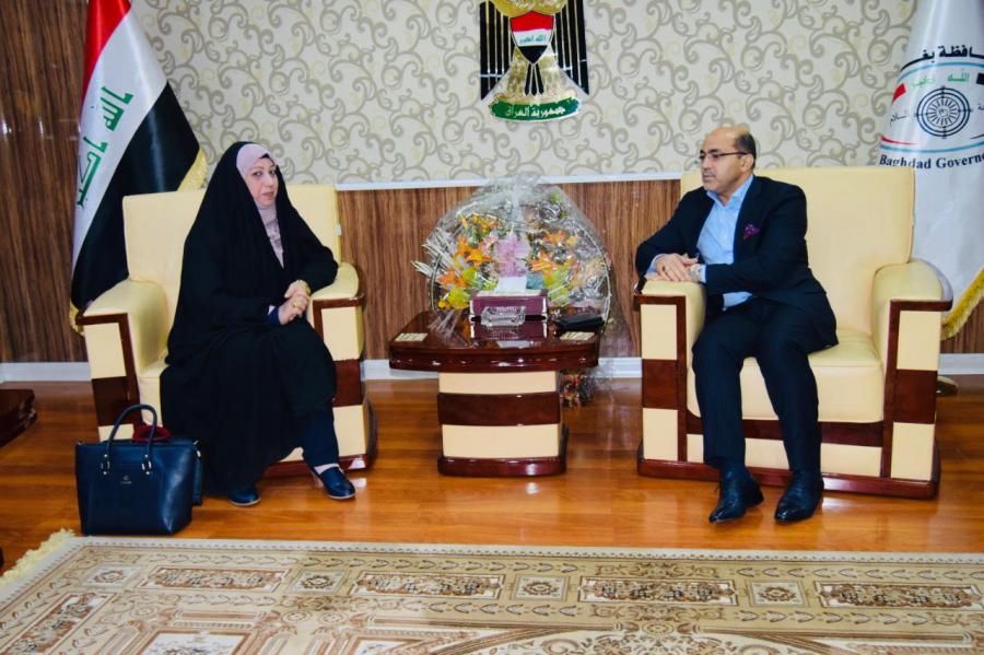 محافظ بغداد يؤكد اهمية دعم النواب لتذليل العقبات التي تواجه خطط الحكومة المحلية  ‎