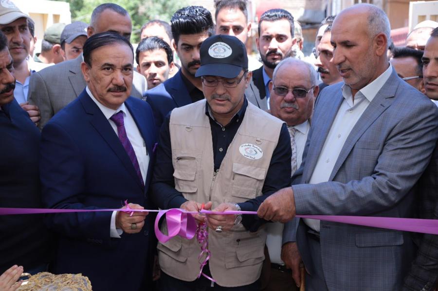 محافظ بغداد يفتتح مشاريع خدمية في الحسينية ويعلن ادراج أخرى جديدة