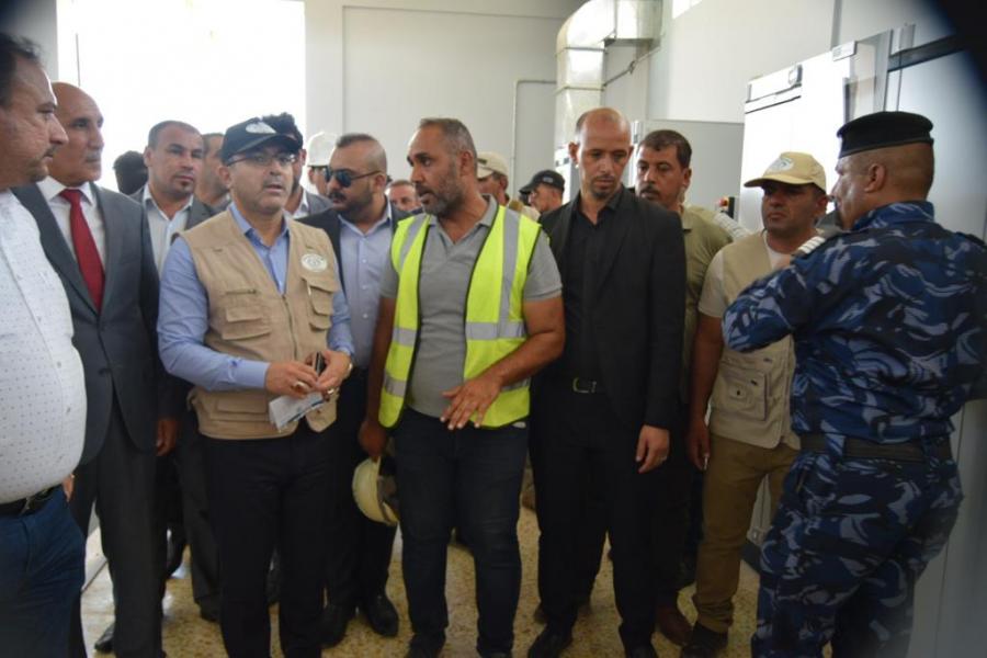 محافظ بغداد يعلن قرب افتتاح مشروع مجاري اللطيفية الاستراتيجي
