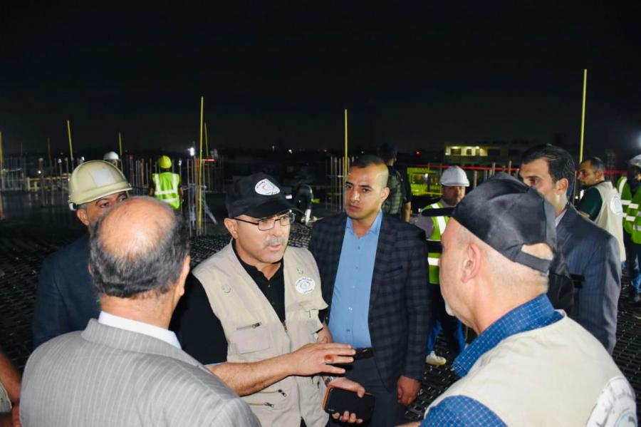 محافظ بغداد: إنجاز 47 % من اعمال مستشفى النعمان العام واكمال هيكله العام الجاري